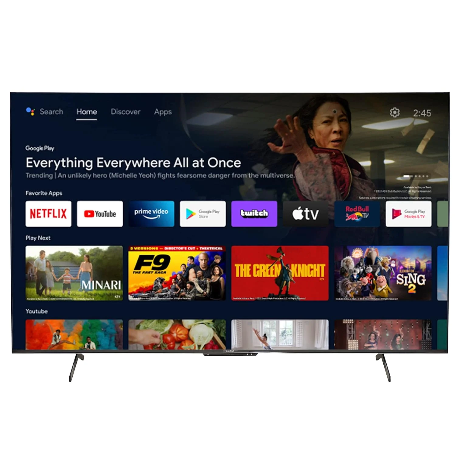 Lloyd 75QX900D 75" 4K Ultra HD Smart QLED TV (2022 Model)